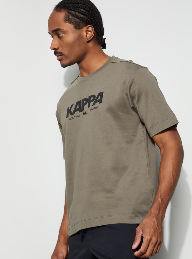 KAPPA Printed Crew Neck T-shirt