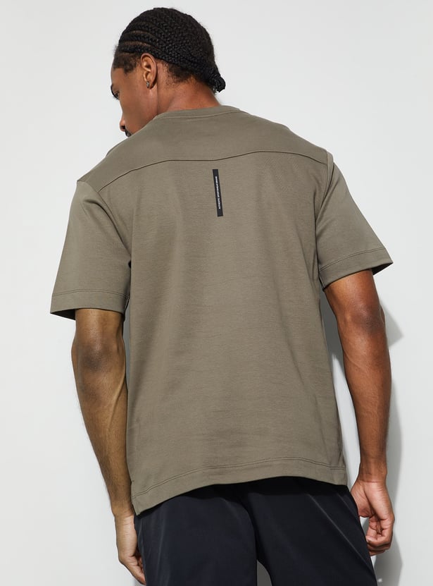 KAPPA Printed Crew Neck T-shirt