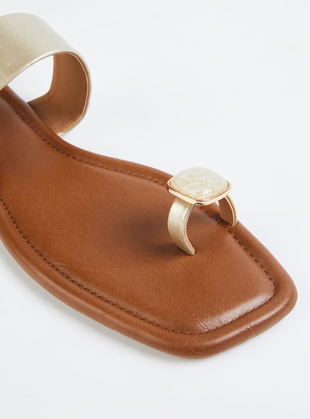 INC.5 Solid One Toe Flats