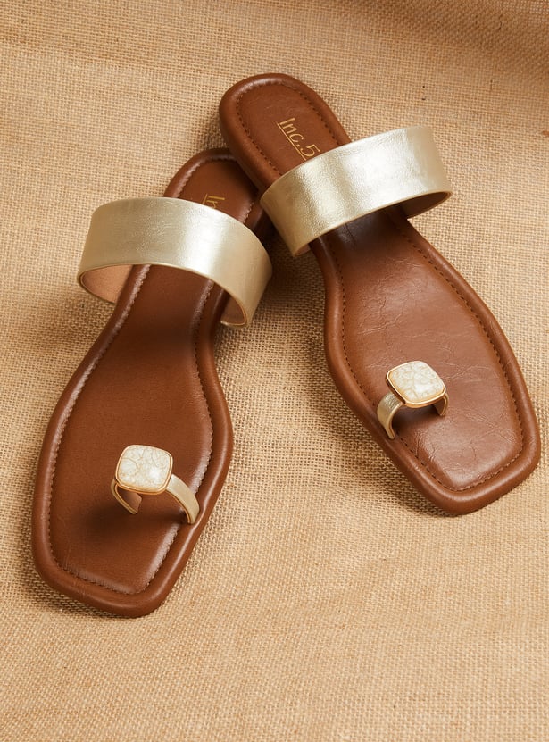 INC.5 Solid One Toe Flats