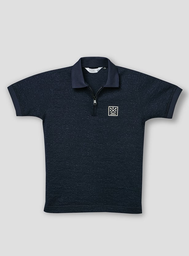 RUFF KIDS Boys Solid Polo T-shirt