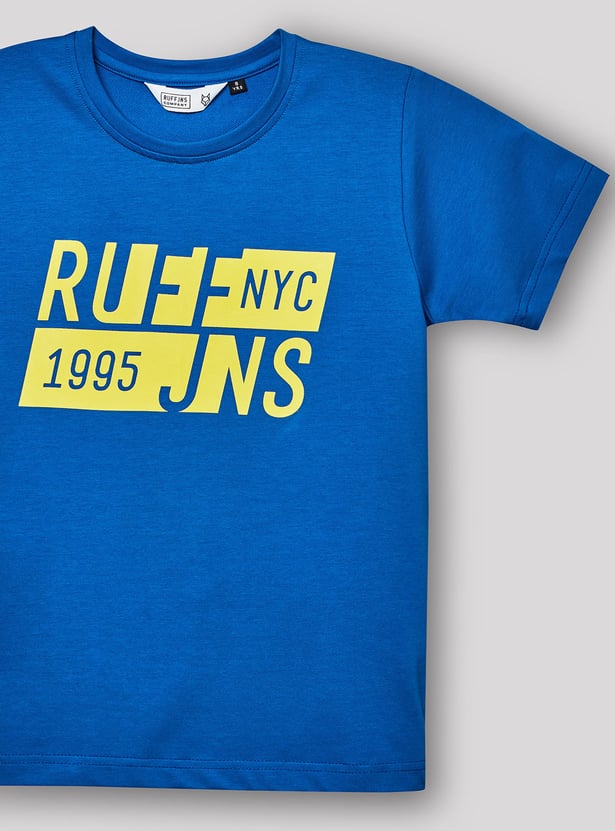 RUFF KIDS Boys Printed T-shirt