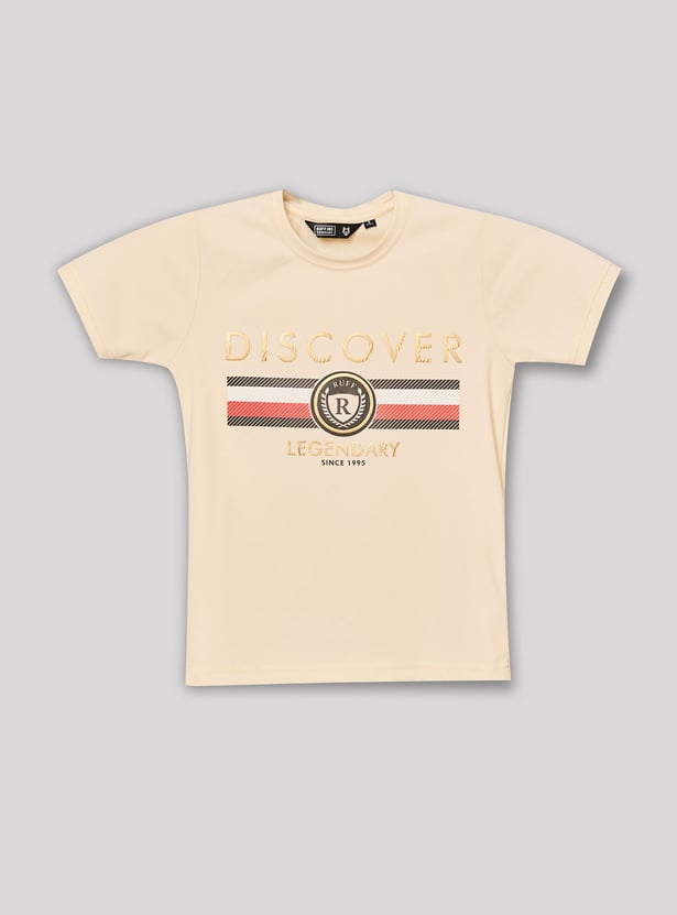 RUFF KIDS Boys Graphic Print T-shirt