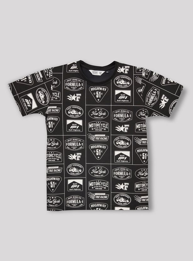 RUFF KIDS Boys Printed T-shirt