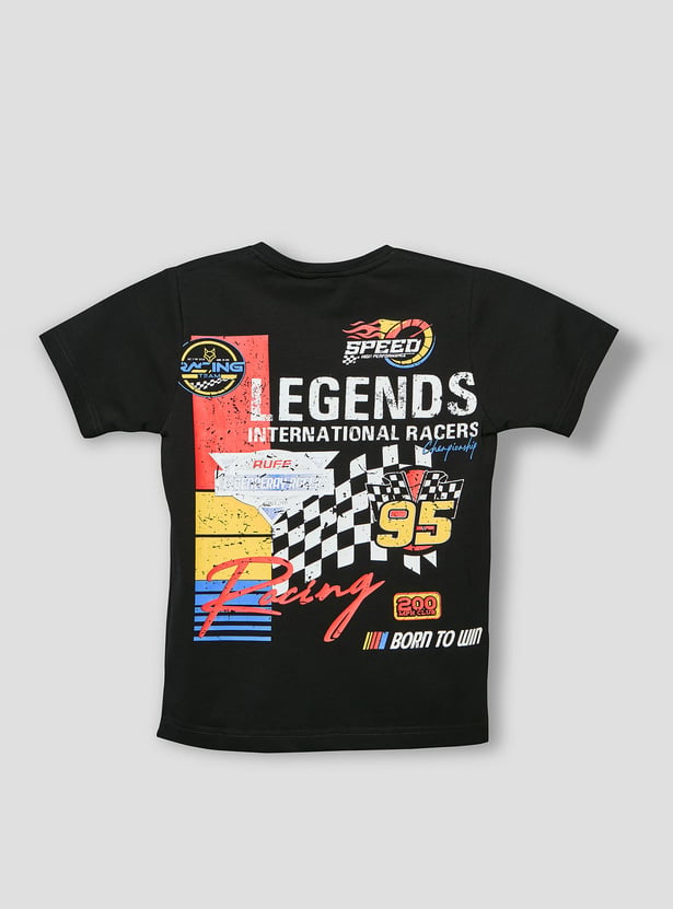 RUFF KIDS Boys Back Print T-shirt
