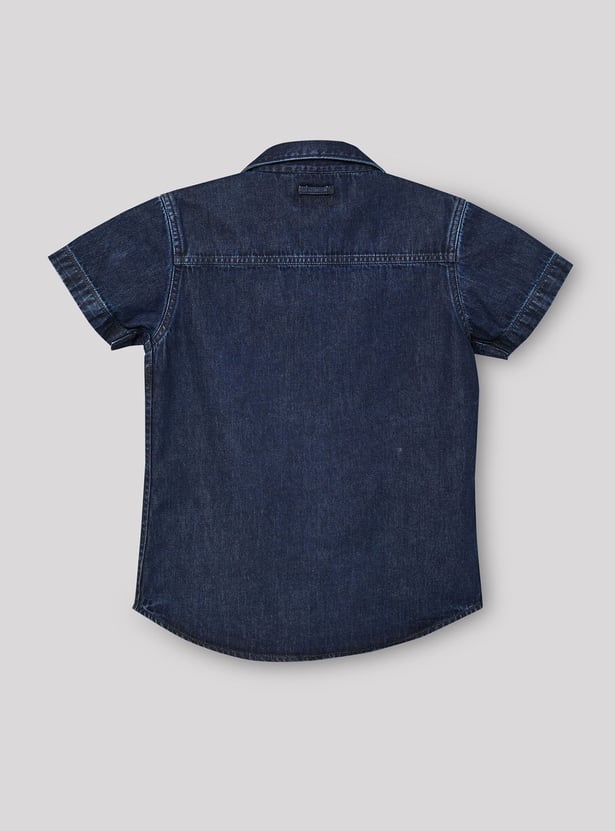 RUFF KIDS Solid Shirt With T-shirt
