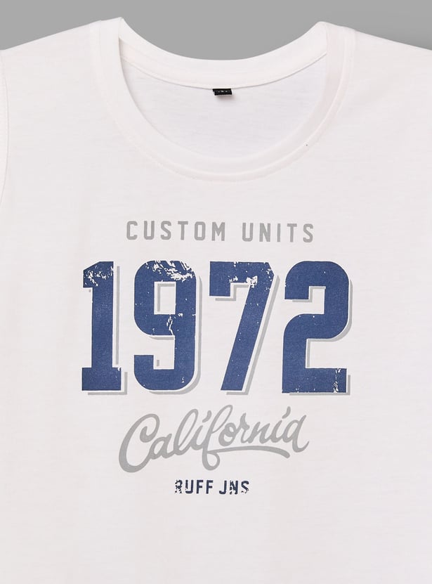 RUFF KIDS Solid Shirt With T-shirt