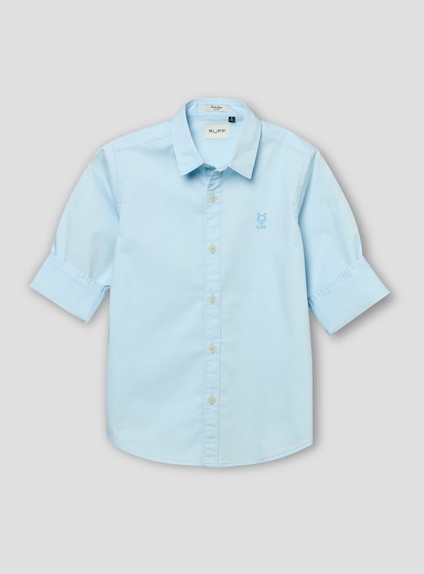 RUFF KIDS Boys Solid Shirt
