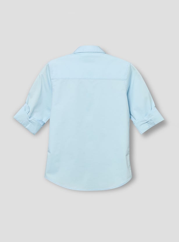RUFF KIDS Boys Solid Shirt