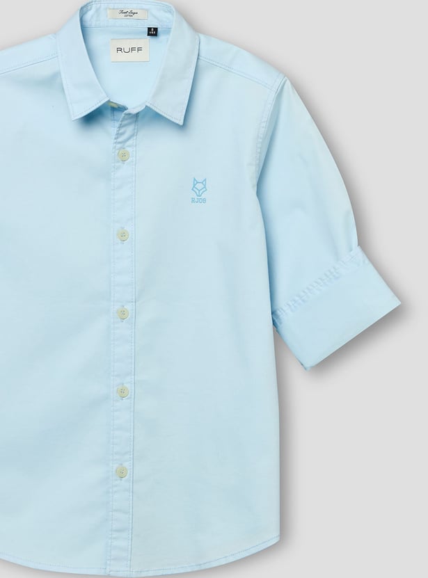 RUFF KIDS Boys Solid Shirt