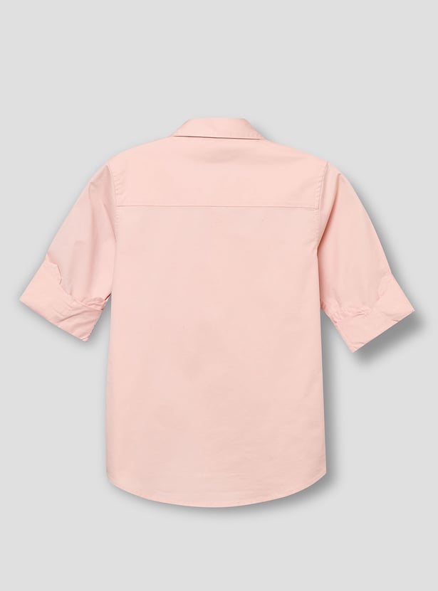 RUFF KIDS Boys Solid Shirt