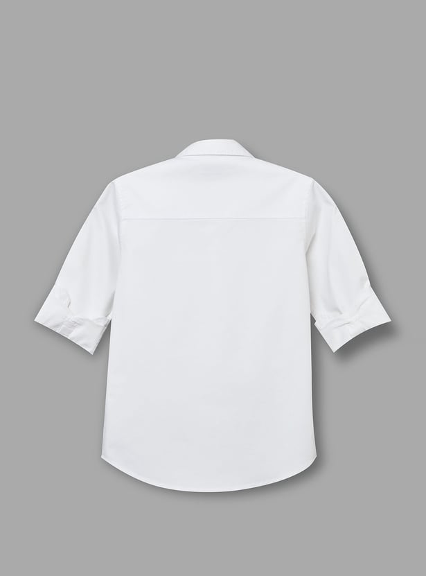 RUFF KIDS Boys Solid Shirt