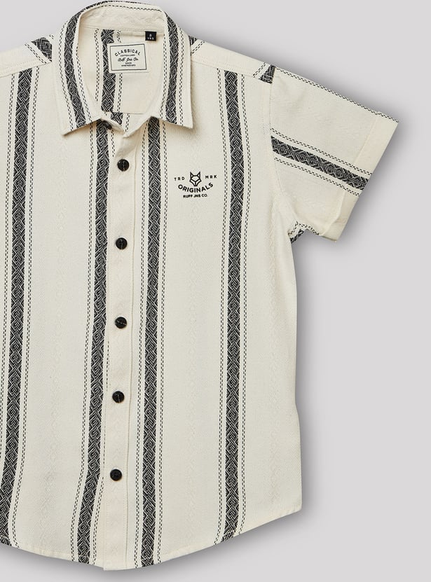 RUFF KIDS Striped Shirt