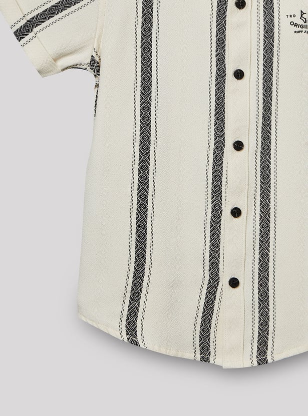 RUFF KIDS Striped Shirt