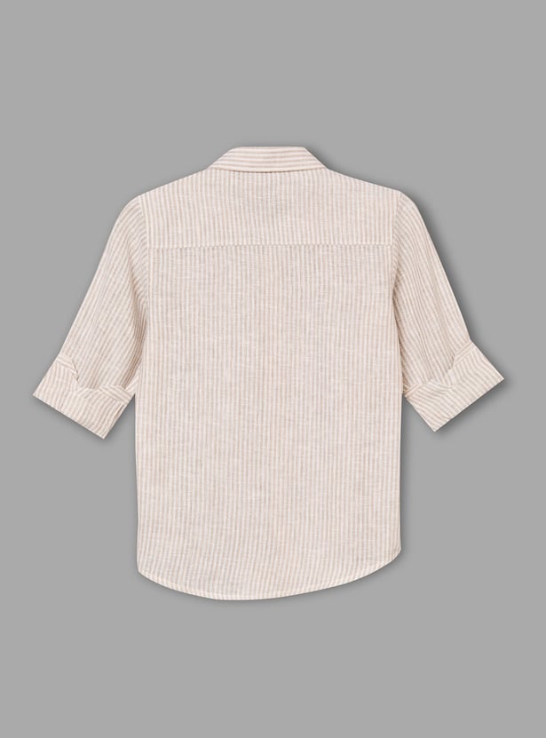 RUFF KIDS Boys Striped Shirt