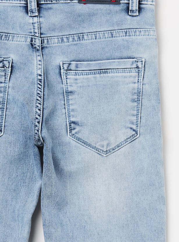 RUFF KIDS Boys Washed Regular Fit Jeans