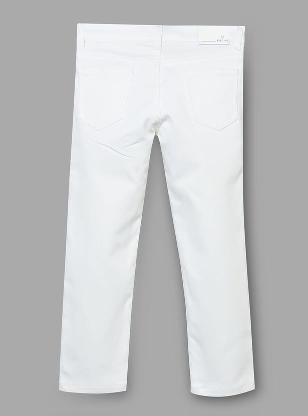 RUFF KIDS Boys Solid Straight Fit Jeans