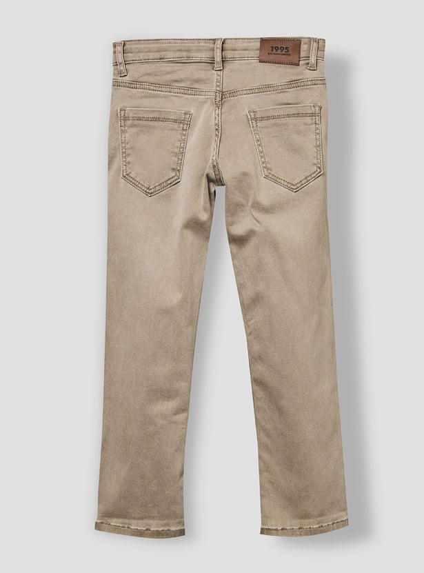 RUFF KIDS Boys Washed Straight Fit Jeans