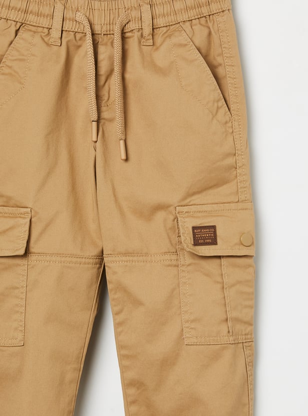RUFF KIDS Boys Solid Cargos