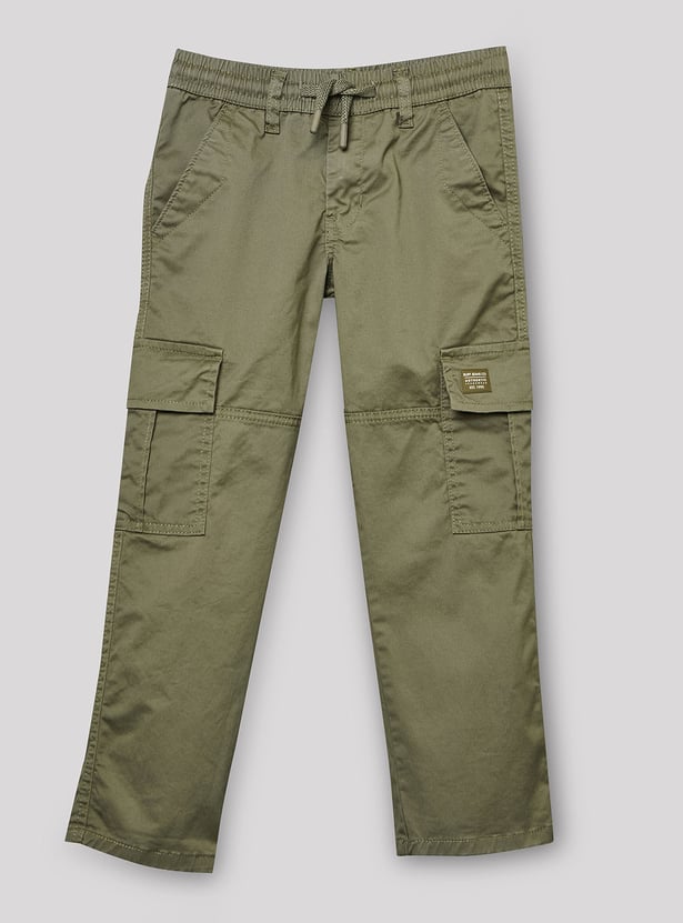 RUFF KIDS Boys Solid Cargos