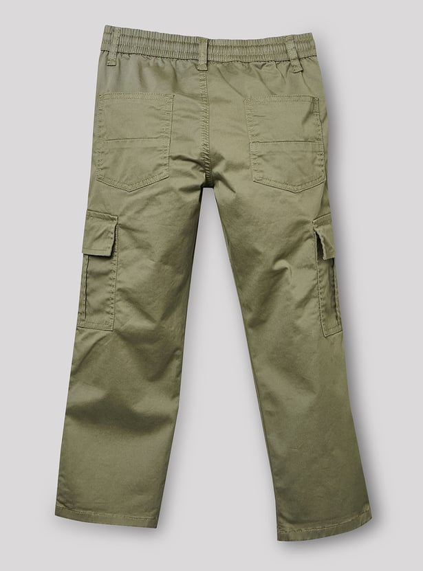 RUFF KIDS Boys Solid Cargos