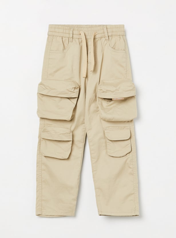 RUFF KIDS Boys Solid Cargos