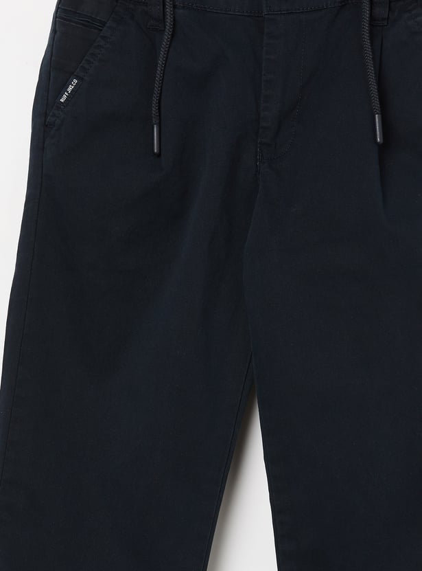 RUFF KIDS Boys Solid Jogger Trousers