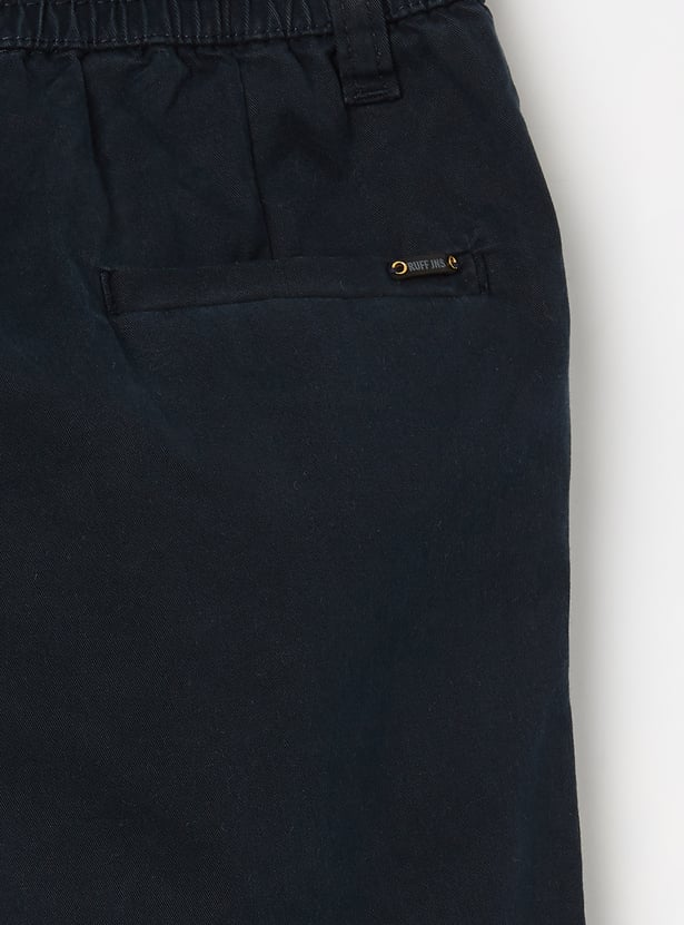 RUFF KIDS Boys Solid Jogger Trousers