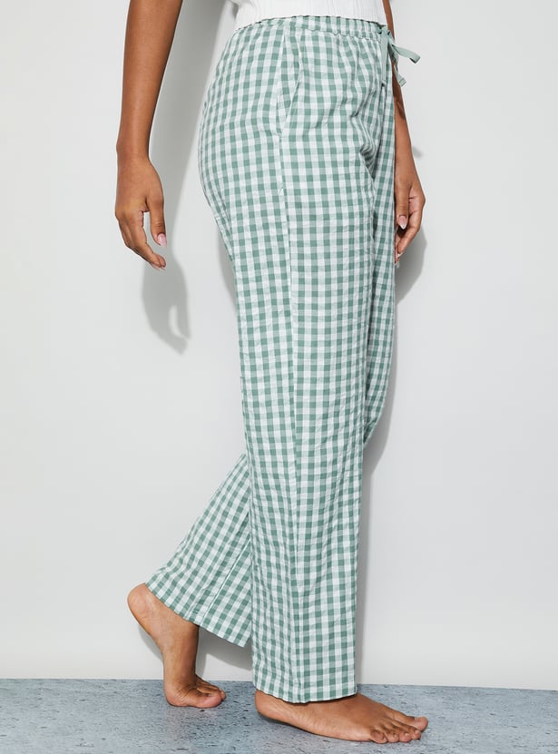 GINGER Checked Lounge Pants