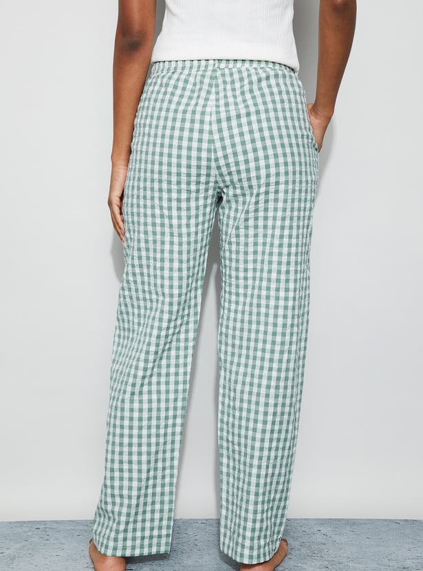 GINGER Checked Lounge Pants