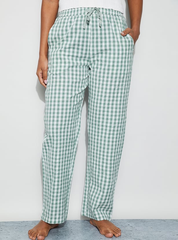 GINGER Checked Lounge Pants