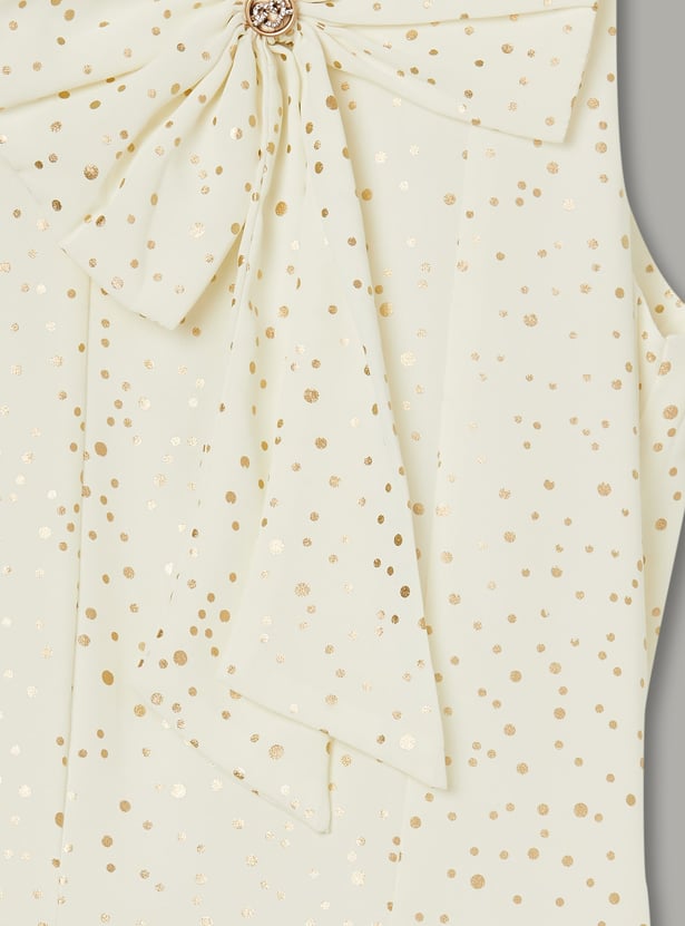 PEPPERMINT Girls Printed A-Line Dress