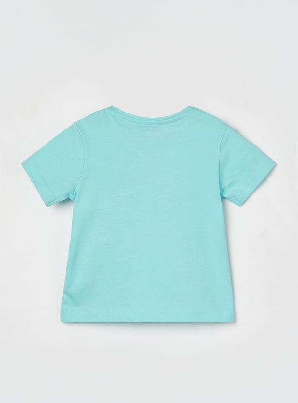 FAME FOREVER Girls Unicorn Print T-shirt