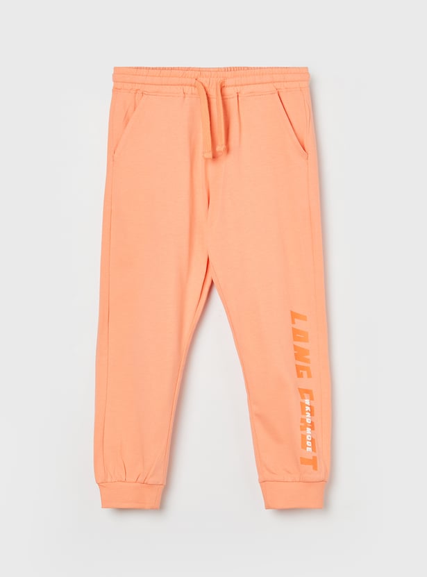 FAME FOREVER Boys Graphic Print Joggers