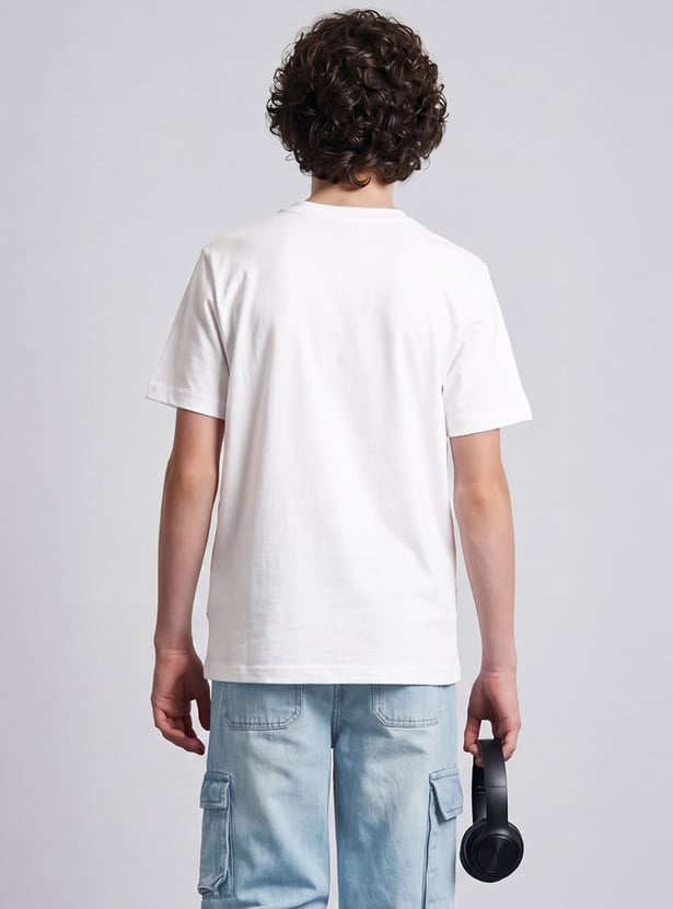 FAME FOREVER Boys Graphic Print T-shirt