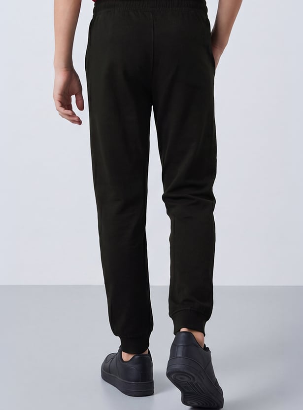 FAME FOREVER Boys Graphic Print Track Pants
