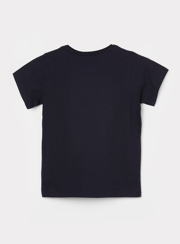 FAME FOREVER Girls Graphic Print T-shirt