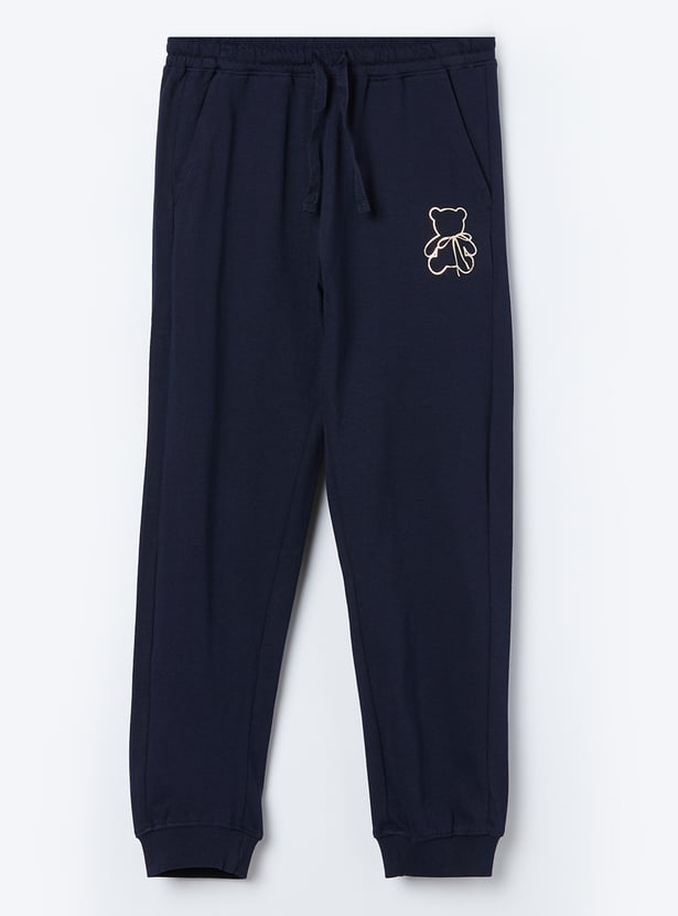 FAME FOREVER Girls Solid Track Pants