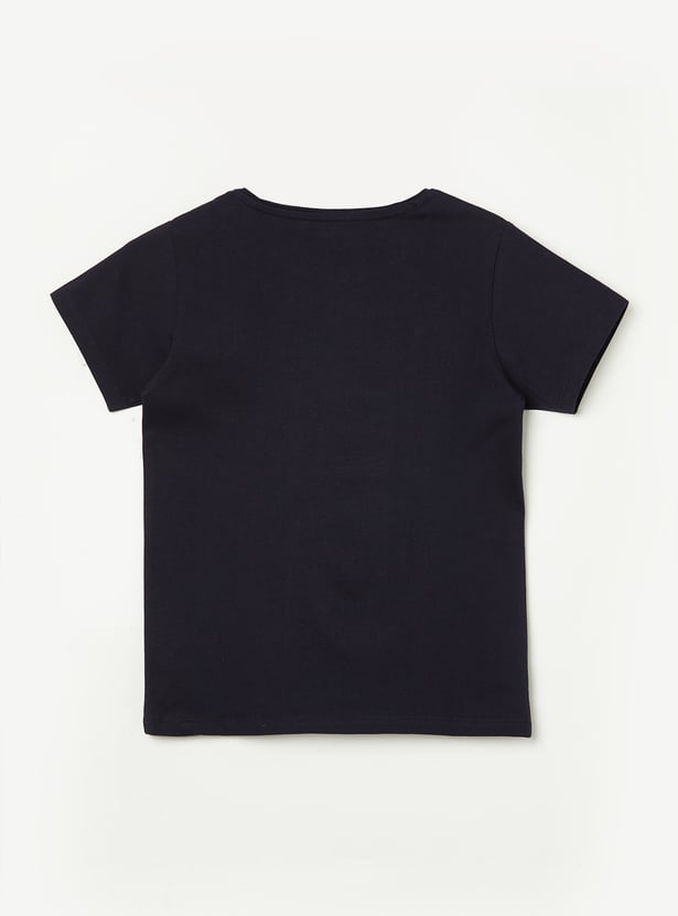 FAME FOREVER Girls Graphic Print T-shirt