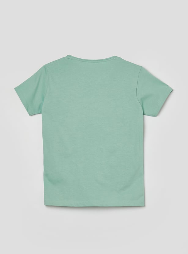 FAME FOREVER Girls Graphic Print T-shirt