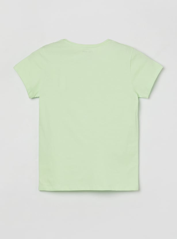 FAME FOREVER Girls Graphic Print T-shirt