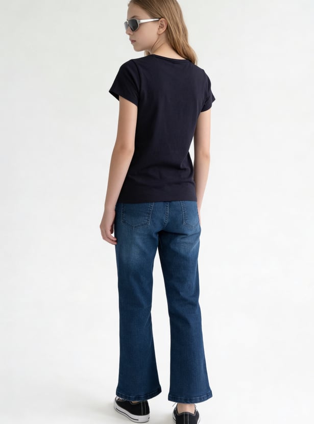 FAME FOREVER Girls Printed T-shirt