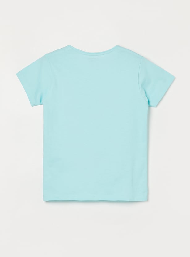 FAME FOREVER Girls Graphic Print T-shirt