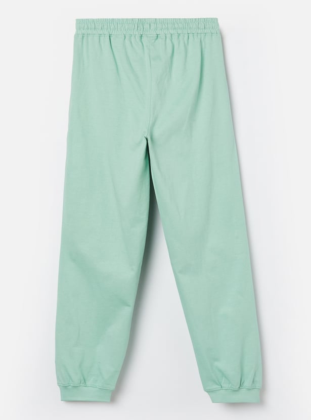 FAME FOREVER Girls Graphic Print Track Pants