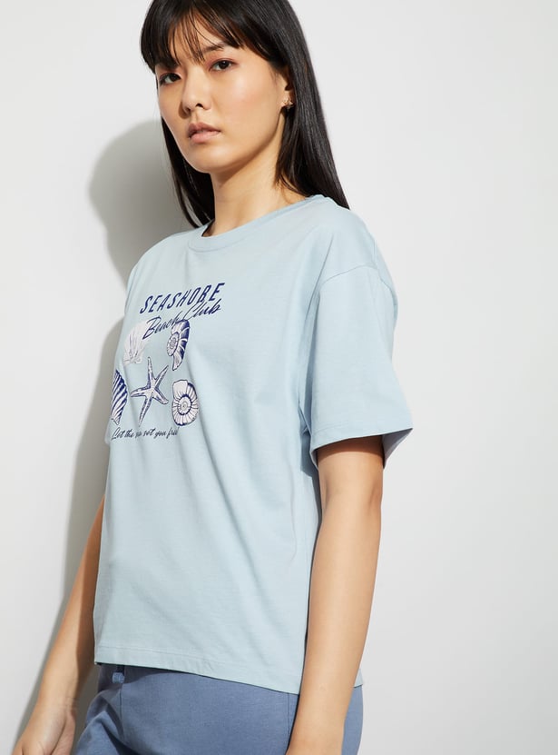 FAME FOREVER Printed T-shirt