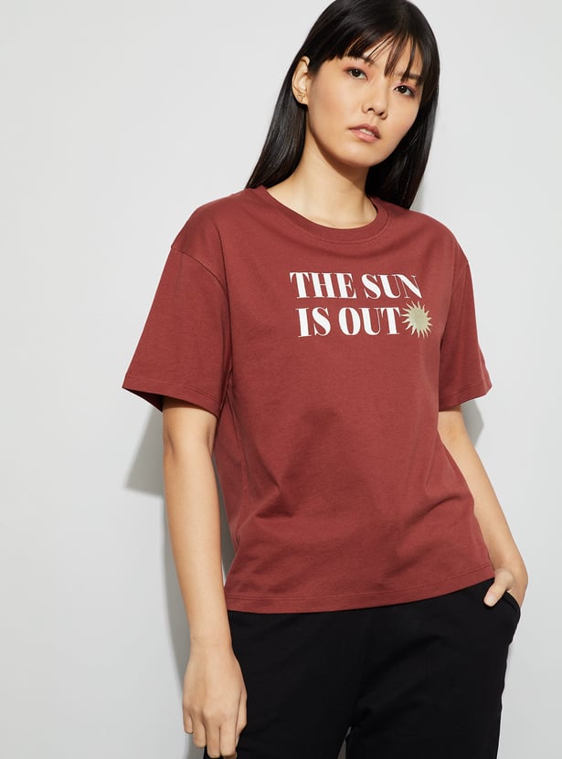 FAME FOREVER Printed T-shirt