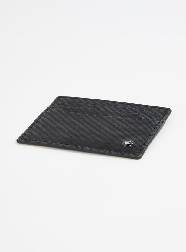 LOUIS PHILIPPE Textured Bi-Fold Wallet