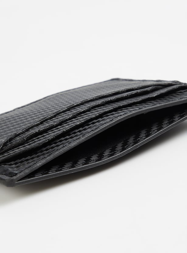 LOUIS PHILIPPE Textured Bi-Fold Wallet