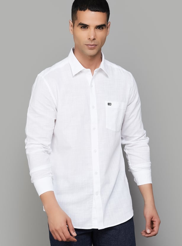 ARROW SPORT Solid Slim Fit Shirt