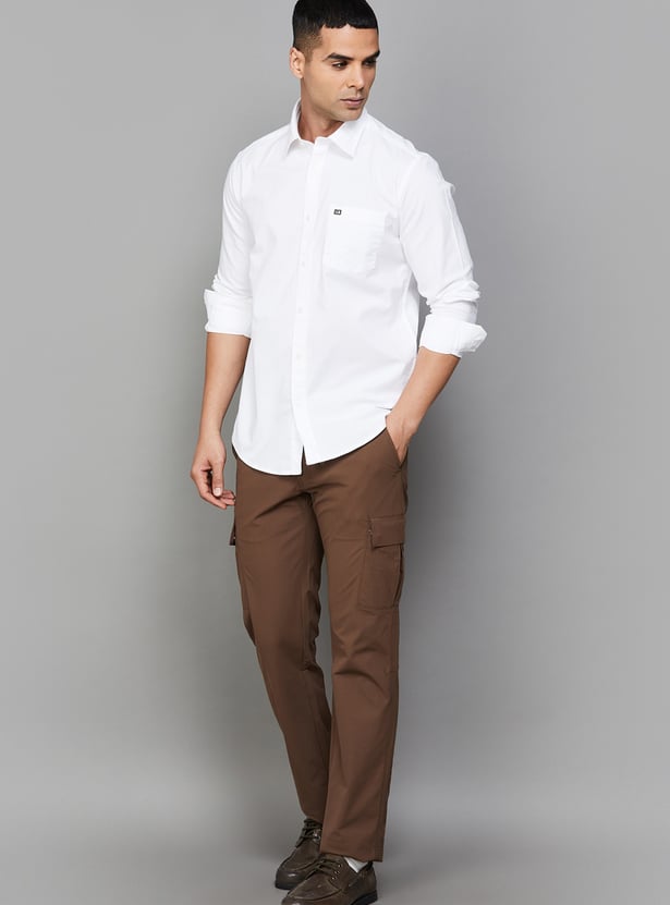 ARROW SPORT Solid Slim Fit Shirt